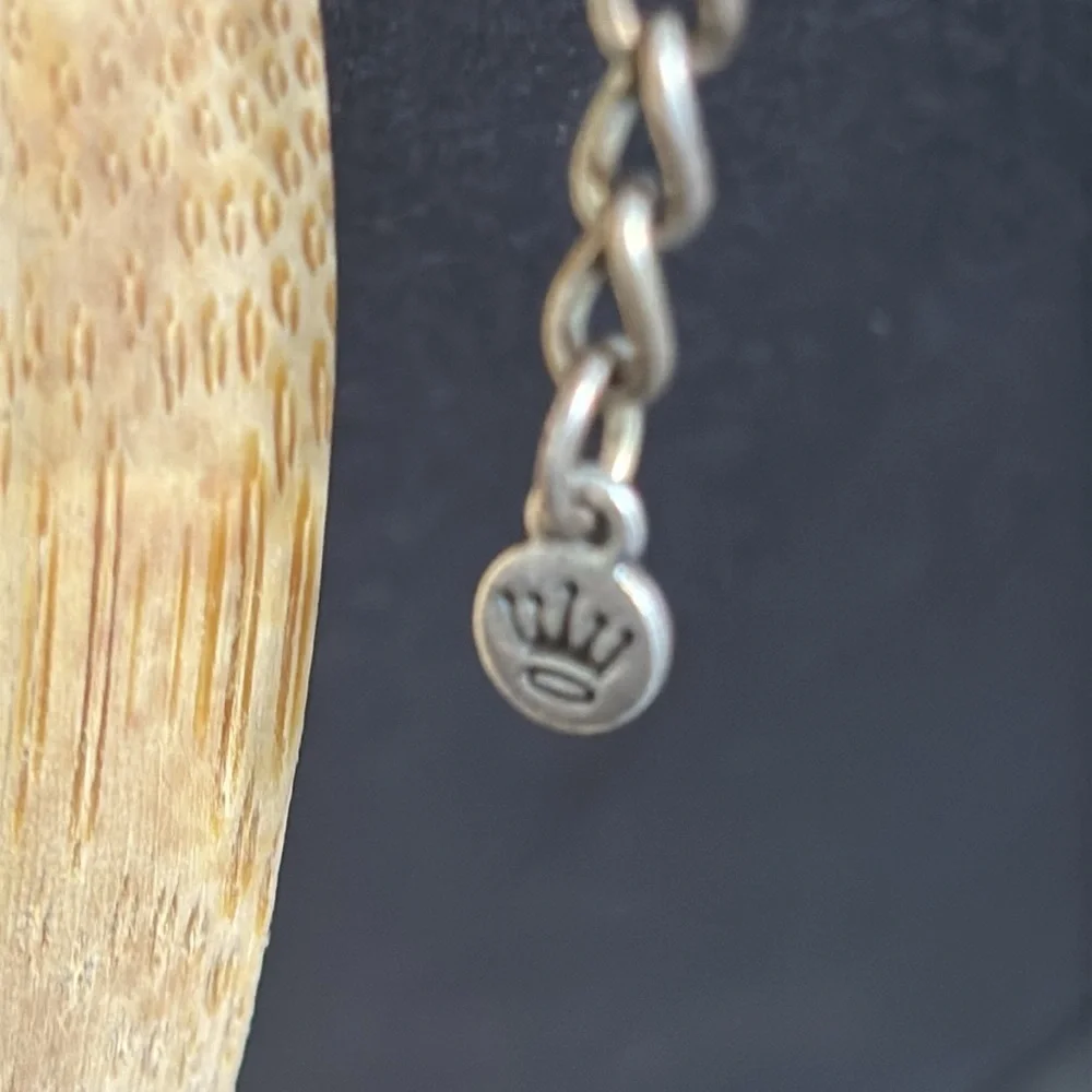 Hallmark Faith Love Cross Stainless Steel Embossed Chain Necklace